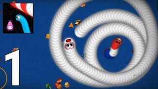 Worms Zone .io Gameplay Walkthrough Part 1 [iOS/Android Games] screenshot 3
