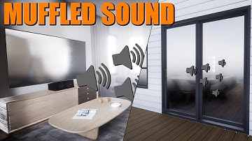 How To Stop Or Muffle Sounds Travelling Through Walls In Unreal Engine