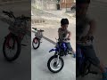 ヤマハpw50........5歳からバイクに乗るアウトドアファミリーの子ども#shorts