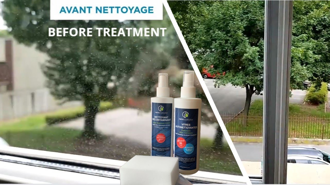 Comment appliquer la NANO autonettoyante sur vos vitres pour les garder  propres ! 