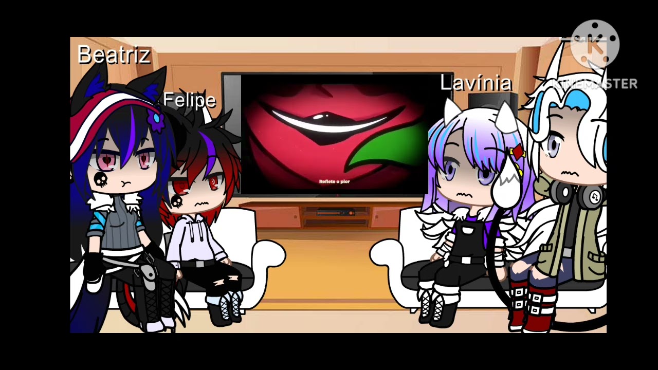 Meu personagem react só confie em mim 