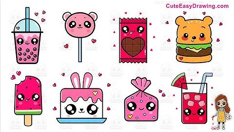 Cute Easy Drawing Video Collection for Kids | 60 Minutes Long Drawing Video Sunday Special