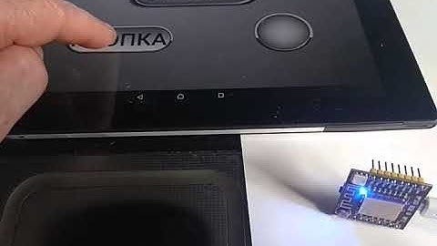 ESP8266- master, Hmi- Kascada - slave