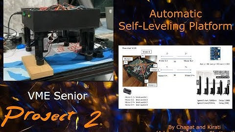 Automatic Self-leveling platform (Full clip: VME senior Project: Project 2 Semester 1/2021)