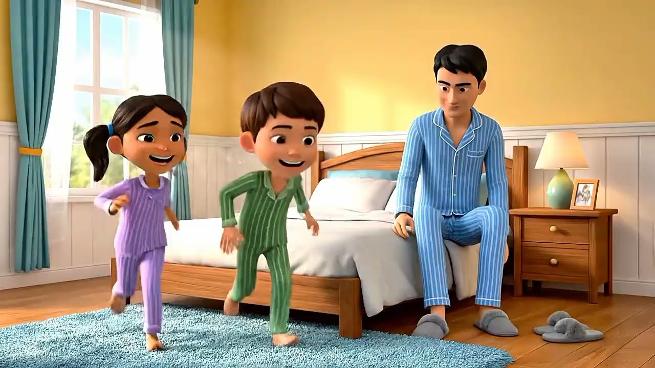 Shh… Let’s Wake Up Mom and Dad | English for Kids & Beginners