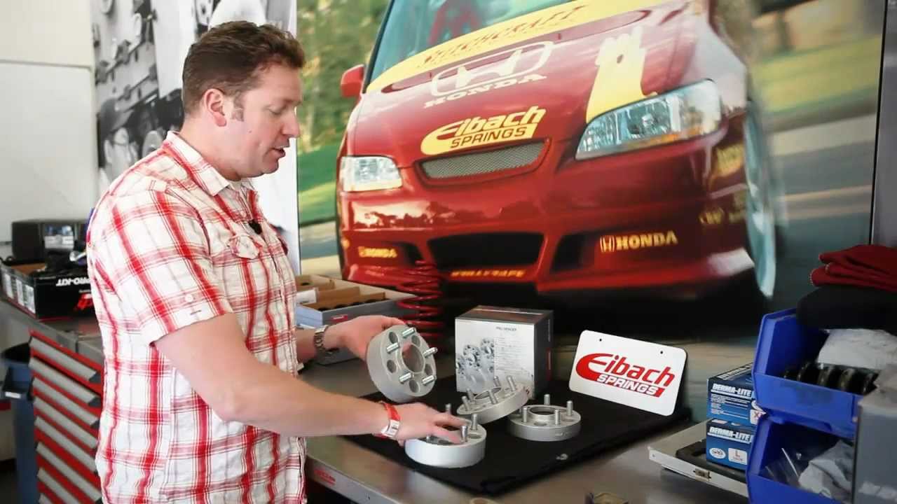 Eibach Distanziali Auto 4 Pezzi | 20 Mm Per Disco (40 Mm Per Asse) | Adatti Per Ford Focus IV (HN) Dal 2018 | Alluminio Anodizzato Made In Germany