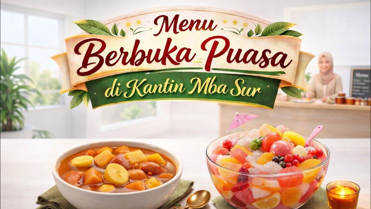 Buka Puasa Tanpa Drama  Segarnya Es Timun & Kriuknya Gorengan Mba Sur Menantimu