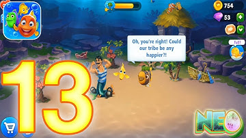 Fishdom: Gameplay Walkthrough Part 13 - Decorations (iOS, Android)