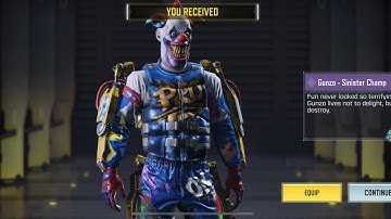 Unlocking Gunzo-Sinister Champ in CODM!