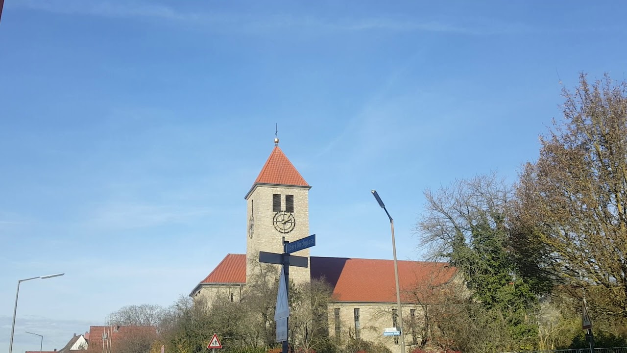 Giebelstadt (WÜ) Sonntageinläuten um 14 Uhr