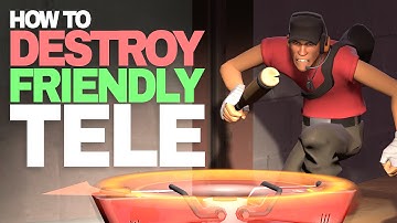 TF2 Exploit - Destroying Friendly Teleporter