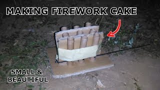 9 SHOT FIREWORK CAKE!!! + DIY [Beautiful firework]
