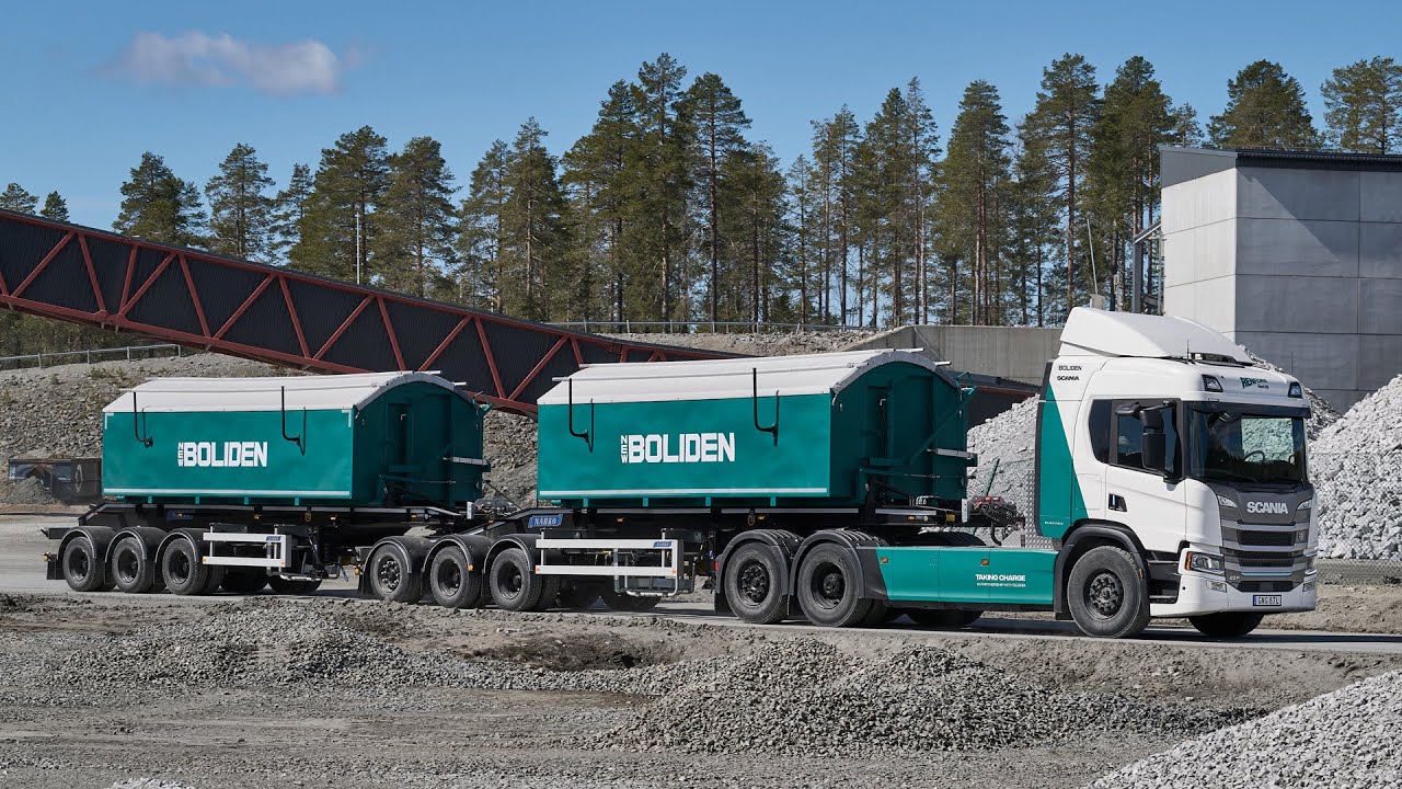 Un camion minier chez Scania