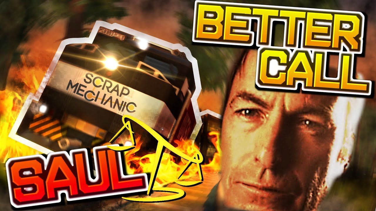Train Derailed? BETTER CALL SAUL! | Scrap Mechanic Workshop Creations