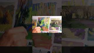 Winter Avenue Painting: How More Paint Adds Excitement