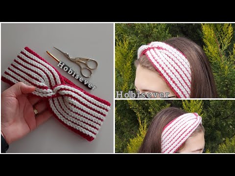 Easy Crochet Twist Headband Pattern for Beginners / Crochet Knitting Headband Patterns