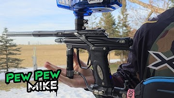 Planet Eclipse XSV SL66 Ego - Dust Black Paintball Marker Video (2006)