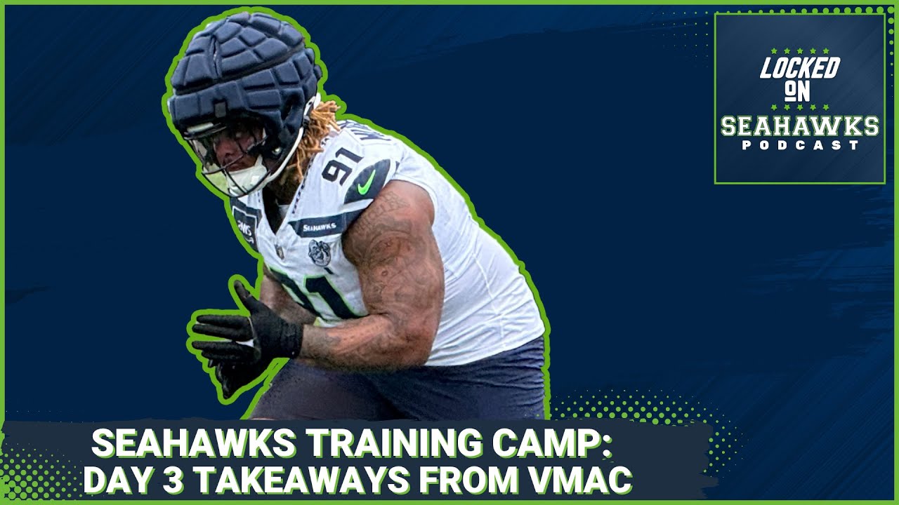 Day 3 TAKEAWAYS: Byron Murphy II, Derick Hall Muscle Up in Seattle Seahawks’ Camp