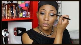 Easy Silver Eyeshadow Tutorial With Mistakes & Tips
