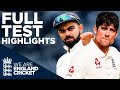 Cook's Final Innings And Anderson Breaks The Record! | England v India HIGHLIGHTS - The Oval 2018