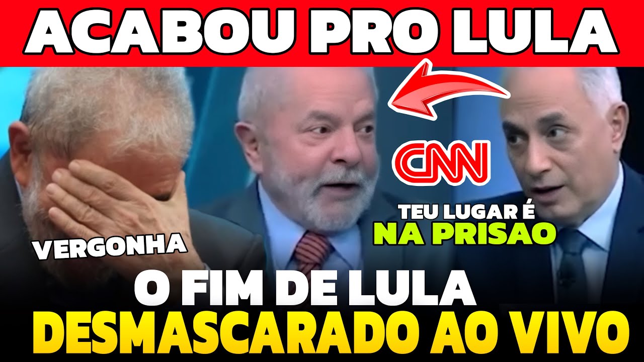 LULA DESESPERAD0! Willian Wack Mostra Provas e HUMILHA LULA ao Vivo na CNN! “SEU LUGAR é NA PRISÃO”
