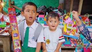 Azam Ali Beli Kembang Api Dan Rumah Keong  Jemput Pulang Sekolah