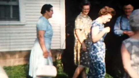 Ray and May Threet visit from Washington - 1965