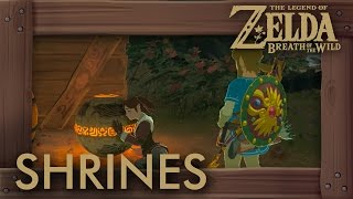 Zelda Breath of the Wild - All Shrines (Lake Tower) Locations, Solutions & All Chests