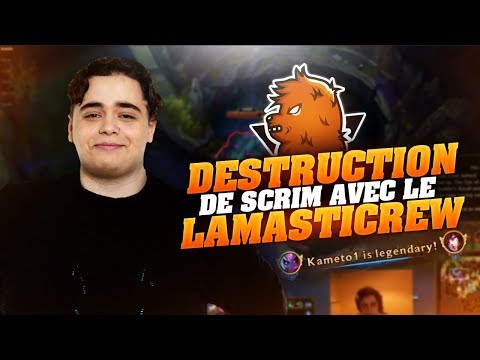 DESTRUCTION DE SCRIM AVEC LE LAMASTICREW - DESTRUCTION DE SCRIM AVEC LE LAMASTICREW
