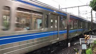 西武6000系6101F 急行西武新宿行き 中井付近通過