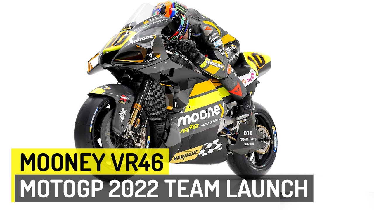 Valentino Rossis new bike REVEALED! Mooney VR46 MotoGP Launch 2022