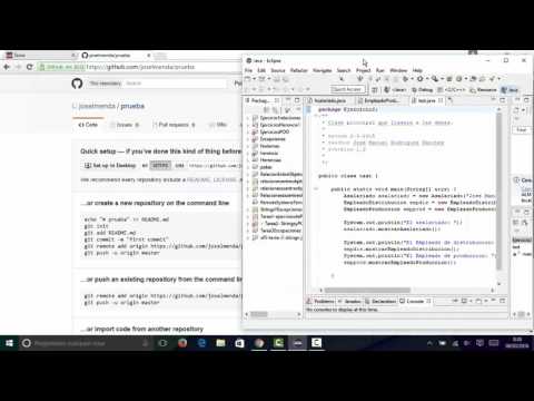 Configurar Github en el entorno de eclipse