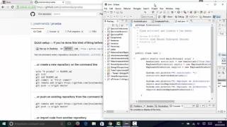 Configurar Github en el entorno de eclipse