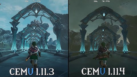 Cemu 1.11.3 vs 1.11.4 | Awesome Performance | Zelda BOTW