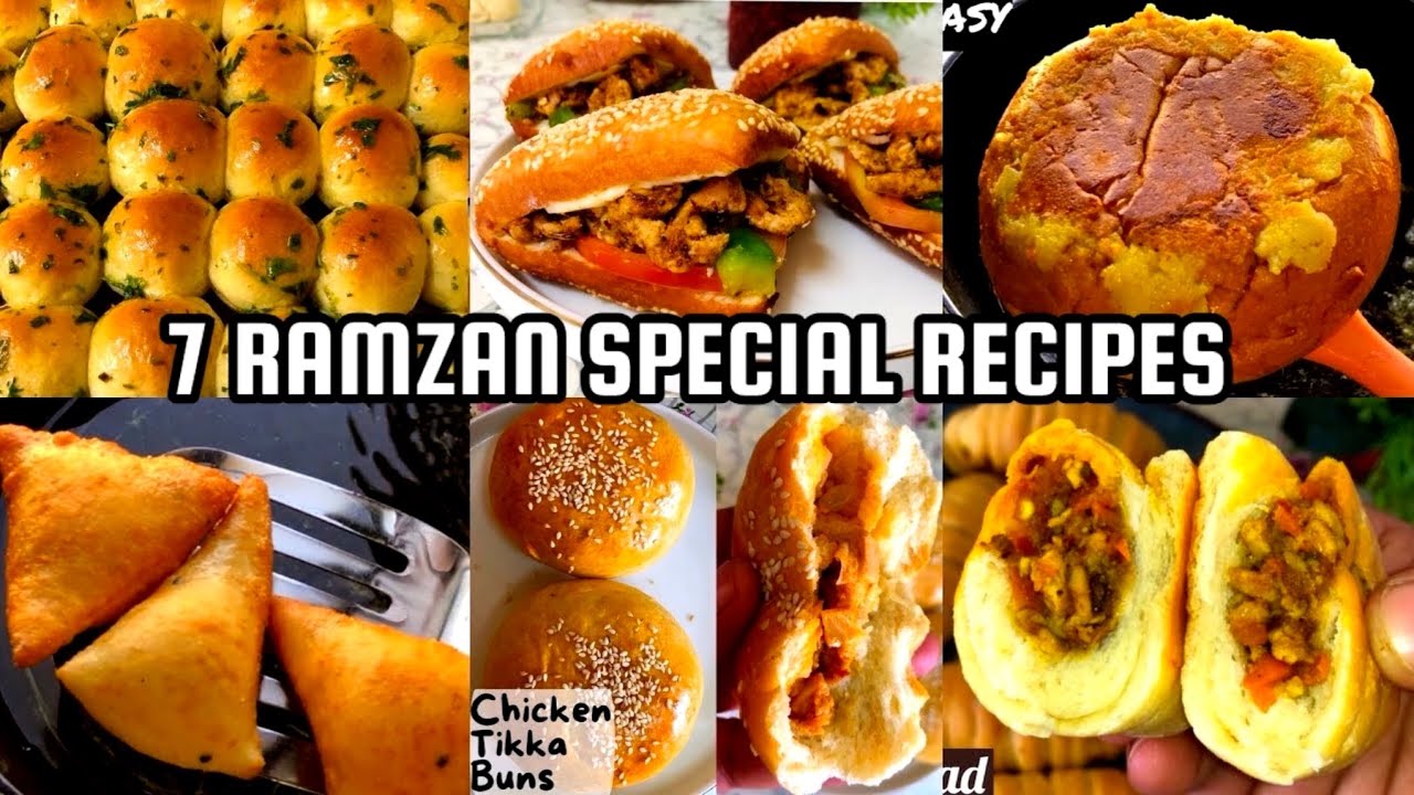 7 Easy Ramzan Snacks ️ - YouTube