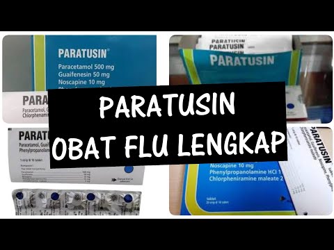 PARATUSIN obat apa? 