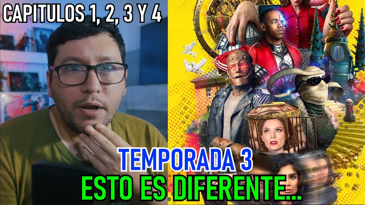 DOOM PATROL Temporada 3 - (capitulos 1, 2, 3 y 4) reseña - alejozaaap