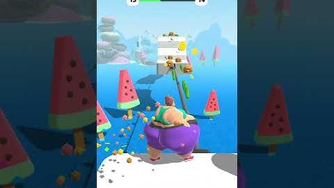 Fat 2 Fit Funny Gameplay😂😂 | body race game fat 2 fat funny walkthrough new update