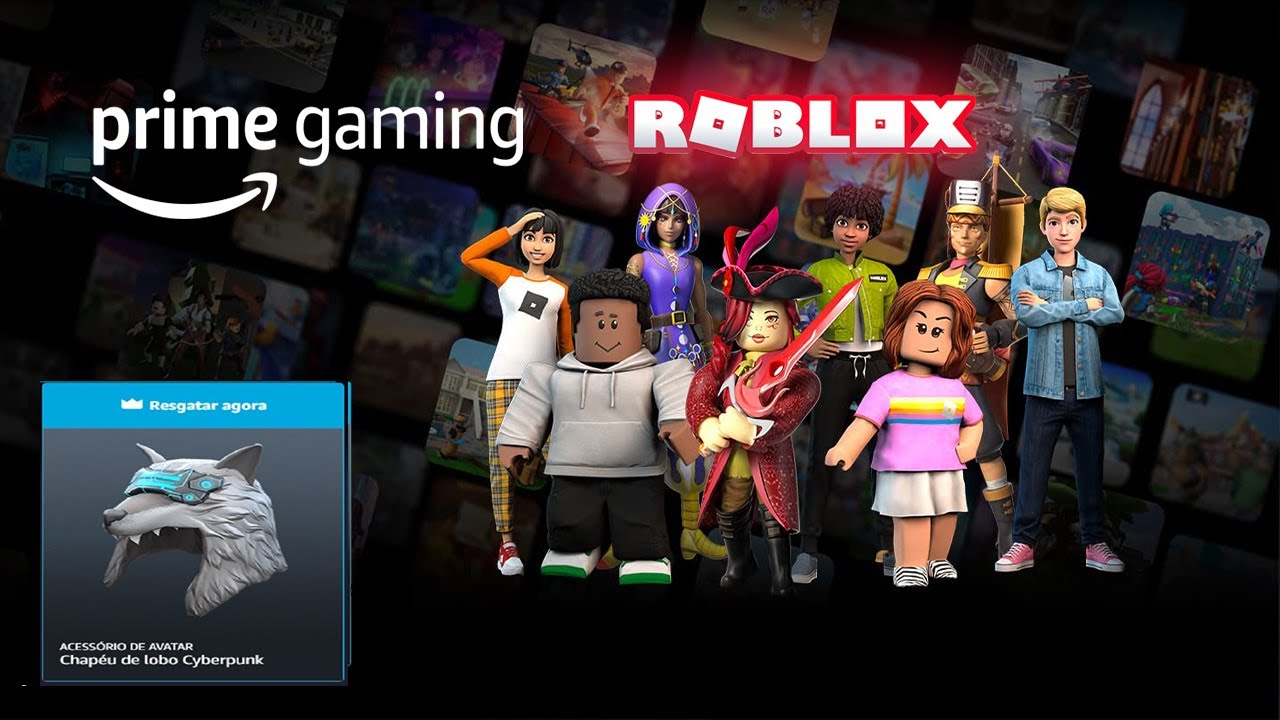 Roblox está disponível em pacote exclusivo no Prime Gaming