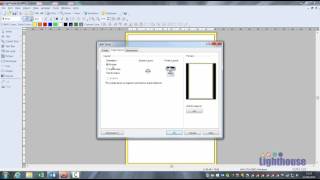 Lighthouse CPM 200 Setting Up And Altering Page Size