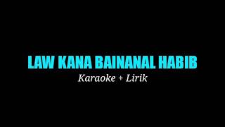 Karaoke Law Kana Bainanal Habib (Karaoke   Lirik) HQ