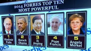 Putin tops Forbes "World's Most Powerful People" list, Obama in second