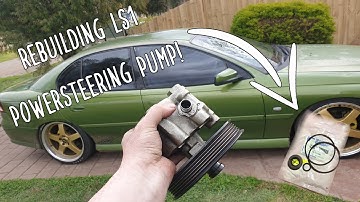 Rebuilding my VY SS LS1Powersteering Pump