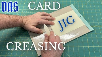 Making a Card Creasing Jig // Adventures in Bookbinding