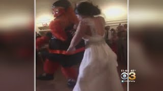 Flyers Fan Gets Surprise Of A Lifetime When Gritty Crashes Her Wedding