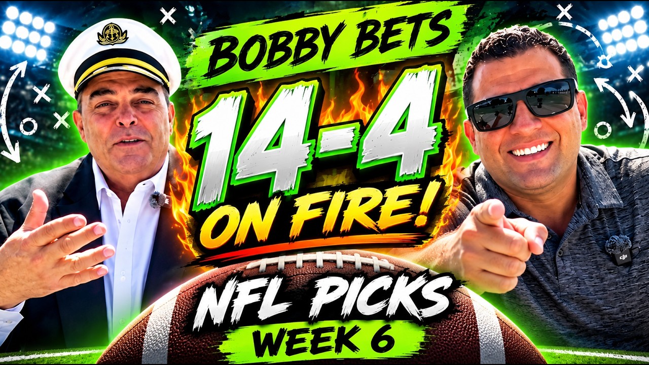 FLAT BETS - Week 6 - Can Bobby Bets Stay on Fire? 4-0 Last Week
