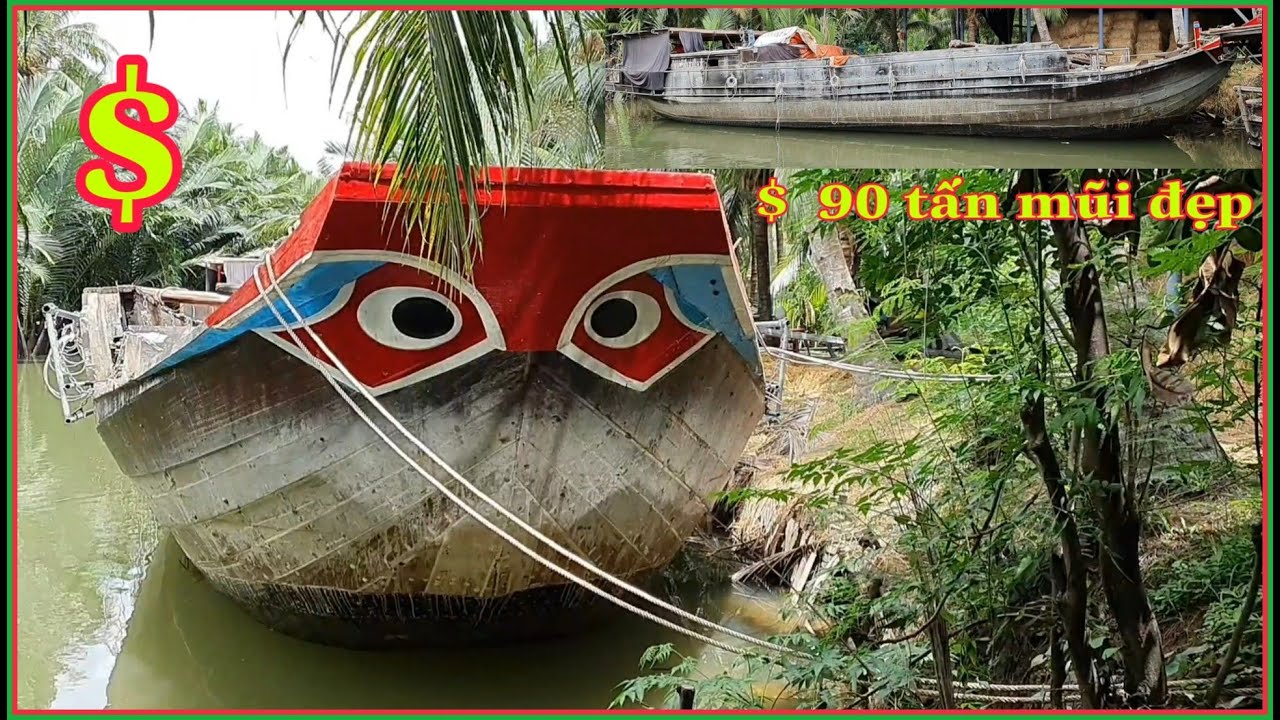 #89 Ghe 90 tấn máy yanmar( hàng cứng) /Boats