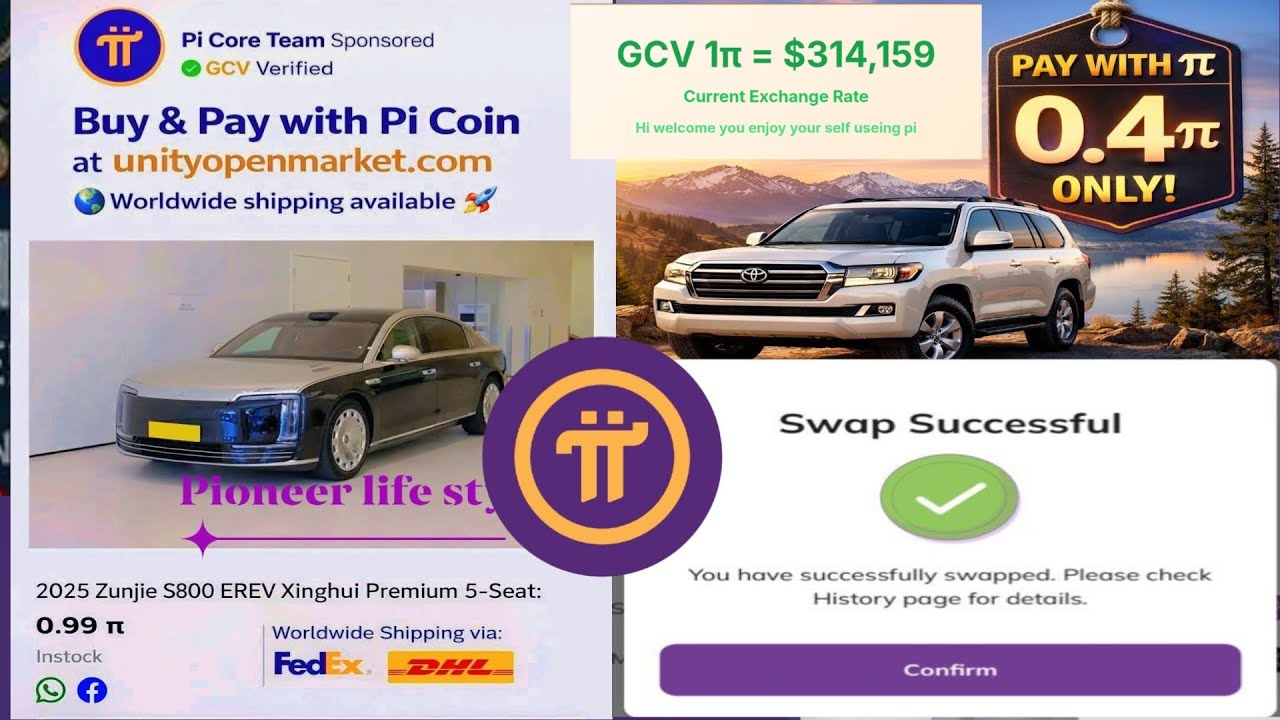 Pi Network Pioneers — Buy & Pay with Pi Coin! 🔥At Gcv 314.159 Value‎ pi core Team 