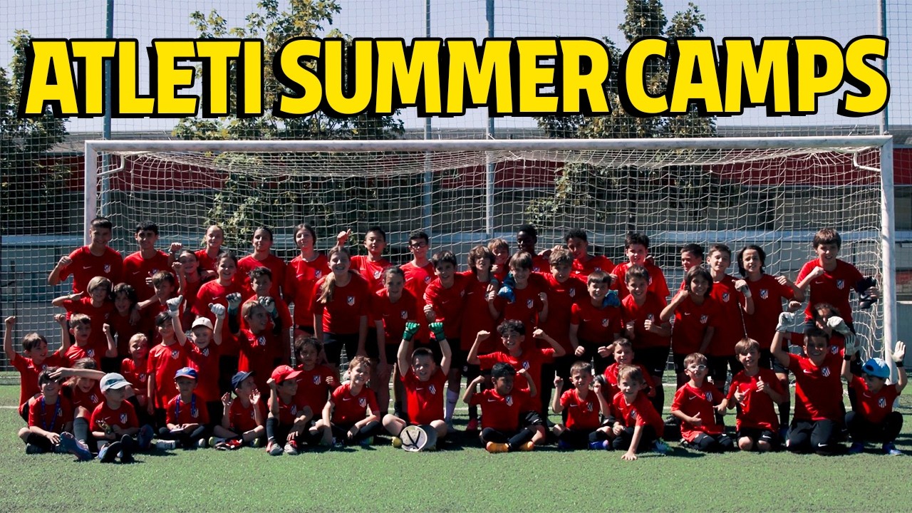 Atlético de Madrid summer camps at Centro Deportivo Alcalá de Henares. That's how we lived it!