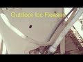 Ac outdoor Pipe Icc reason- Ac k mote pipe p burf kuo ati hain